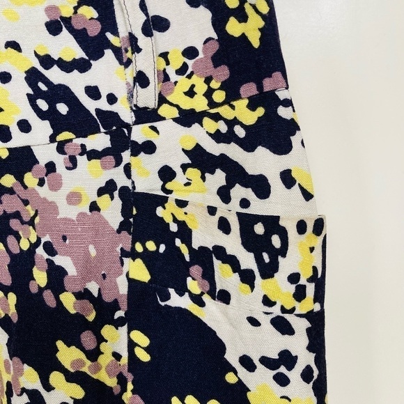Fenn Wright Manson linen print pencil skirt. Size 6 - Picture 3 of 6